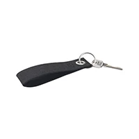Zwarte vilten sleutelhanger - 